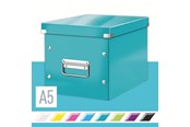 Archivierung und Aufbewahrung - Leitz  Click & Store WOW Aufbewahrungs- und Transportbox Cube Mittel Eisblau - 61090051