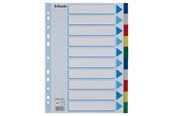 Taschen, Umschläge und Register - Esselte Register Blanko, Plastik - 15261