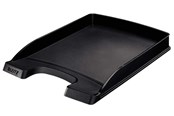 Schreibtischzubehör - Leitz Plus Briefkorb, Flach Schwarz - 52370095