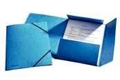 Mappen und Clipboards - Esselte 3-Flap Folder  Elastic Cardboard A4 Blue - 1326502