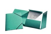 Mappen und Clipboards - Esselte 3-Flap Folder  Elastic Cardboard A4 Green - 1326508
