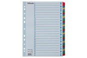 Taschen, Umschläge und Register - Esselte Register Zahlen, Karton - 100164