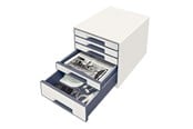 Schreibtischzubehör - Leitz  WOW CUBE Schubladenbox Weiß - 52142001