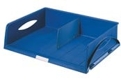 Schreibtischzubehör - Leitz Sorty Ablagekorb Querformat A3 Blau - 52320035