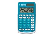 Taschenrechner - Texas Instruments TI-106 II - Solar & Battery - 2-line LCD - 10 digits - TI-106 II