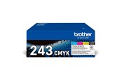 Druckerzubehör - Tinte & Toner - Brother TN243CMYK / TN 243CMYK Value Pack 4-Pack - TN243CMYK
