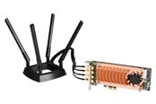 Netzwerkadapter (Netzkarte, Druckserver, u.s.w.) - QNAP QWA-AC2600 Dual Band Dual Concurrent LP PCIe Wireless Adapter - QWA-AC2600