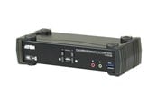 KVM Switches - ATEN KVM Desktop Switch 2-Port USB 3.0 4K DisplayPort M - CS1922M-AT-G
