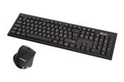 Tastaturen - Sandberg Wireless Office Desktop Set - Tastatur & Maus Set - Nordisch - Schwarz - 631-20