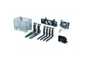 Spielzeugauto - Bruder Accessories: Box-type pallet winch and forks f.frontloader - BR2318