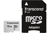 Speicherkarten - Transcend 300S microSD/SD - 95MB/s - 16GB - TS16GUSD300S-A