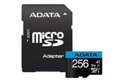 Speicherkarten - A-Data Premier MicroSD/SD - 100MB/s - 256GB - AUSDX256GUICL10A1-RA1