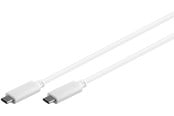 USB Kabel - Pro USB-C <-> USB-C - 1m - Weiß - 4040849671944
