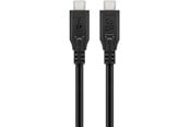 USB Kabel - Pro USB-C <-> USB-C - 0.5m - Schwarz - 4040849679759
