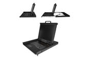 Bildschirm - 17" StarTech.com Rackmount KVM Console - Single-Port with 17" LCD Monitor - KVM console - 17" - RKCONS1701