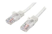 Netzwerk - Kabel - StarTech.com 10m White Cat5e / Cat 5 Snagless Ethernet Patch Cable 10 m - patch cable - 10 m - white - Weiß - 10m - 45PAT10MWH