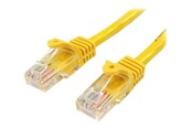 Netzwerk - Kabel - StarTech.com 5m Yellow Cat5e / Cat 5 Snagless Ethernet Patch Cable 5 m - network cable - 5 m - yellow - Gelb - 5m - 45PAT5MYL