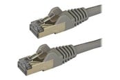 Netzwerk - Kabel - StarTech.com 2m Gray Cat6a / Cat 6a Shielded Ethernet Patch Cable 2 m - patch cable - 2 m - grey - Grau - 2m - 6ASPAT2MGR