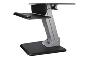 Monitorhalterung - StarTech.com Sit to Stand Workstation with One Touch Height Adjustment - mounting kit - ARMSTS