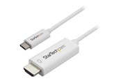 Display Kabel - StarTech.com USB-C - HDMI - 1m - Weiß - CDP2HD1MWNL