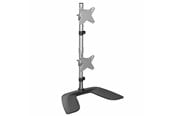 Monitorhalterung - StarTech.com Vertical Dual Monitor Stand for up to 27" Monitors - Aluminium - Stand - ARMDUOVS
