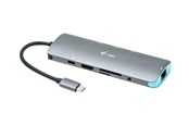Dockingstationen - I-Tec USB-C Metal Nano Docking Station - USB-C 3.1 - 100W PD - 1GBE - C31NANODOCKLANPD