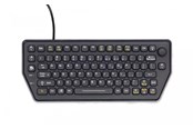 Tastaturen - Gamber-Johnson LLC iKey Mobile Backlit Keyboard with Force Sensing Resistor - Tastaturen - Englisch (US) - Schwarz - 7300-0171