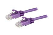 Netzwerk - Kabel - StarTech.com 5m Purple Cat6 / Cat 6 Snagless Ethernet Patch Cable 5 m - patch cable - 5 m - purple - Lila - 5m - N6PATC5MPL