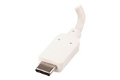Display Kabel - StarTech.com USB-C to HDMI Adapter with Power Delivery - 4K 60Hz UHD- White - USB 3.1 Type C Video Converter for HDMI Monitors and Displays - external video adapter - white - CDP2HDUCPW