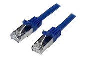 Netzwerk - Kabel - StarTech.com 5m Blue Cat6 / Cat 6 Shielded (SFTP) Patch Cable 5 m - patch cable - 5 m - blue - Blau - 5m - N6SPAT5MBL