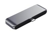 Dockingstationen - Satechi Aluminum Type-C Mobile Pro Hub Adapter - Space Grey - ST-TCMPHM