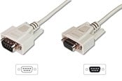 Display Kabel - DIGITUS D-Sub to D-Sub Cable - AK-610203-100-E