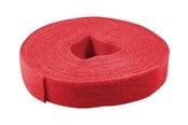 Kabelkanal / Kabelschlauch - LogiLink - Cable Strap Velcro Tape 4m red - KAB0052