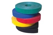 Kabelkanal / Kabelschlauch - LogiLink Cable Strap Velcro Tape 4m Black - KAB0050