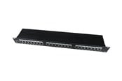 Netzwerkzubehör - Gembird NPP-C624-002 - patch panel with cable management - 1U - 19" - NPP-C624-002