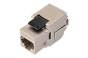 Netzwerkzubehör - Solarix keystone jack - SXKJ-10G-STP-BK-SA