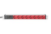 Stromkabel (Extern) - DIGITUS 8-Port - 1U - Aluminum PDU - DN-95410-R