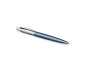 Utensilien zum Schreiben und Zeichnen - Parker Jotter Kugelschreiber | Waterloo Blue | Mittlere Spitze | Blaue Tinte | Geschenkbox - 1953191