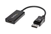 Display Kabel - StarTech.com DisplayPort to HDMI Adapter - HDR 4K 60Hz - DP to HDMI Dongle - video adapter - DisplayPort / HDMI - 25.16 cm - DP2HD4K60H