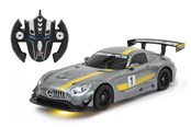 Ferngesteuert - Jamara Mercedes AMG GT3 1:14 transformable 2.4GHz grey - 410028