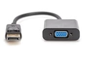 Display Kabel - DIGITUS DisplayPort  to D-Sub Adapter Cable - 0.15m - AK-340403-001-S