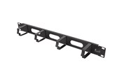 Netzwerkzubehör - Deltaco 19" 1U Metal Cable Management with brush - SP-3650-1U