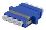 Netzwerkzubehör - Deltaco Snap-in fiber mating sleeve 4xLC-LC Single mode. - FBP-1066