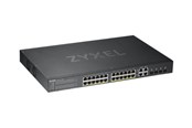Switches - ZyXEL GS1920-24HPv2 24-port GbE Smart Managed PoE+ / 4 x combo Gigabit SFP+ - GS192024HPV2-EU0101F