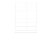 Papier, Fotopapier und Etiketten - MediaRange - multi-purpose labels - 700 label(s) - 99.1 x 38.1 mm - MRINK146