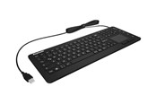 Tastaturen - KeySonic KSK-6231 Inel - Tastatur - Englisch (US) - Schwarz - KSK-6231 INEL (US)