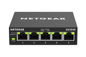 Switches - Netgear GS305E 5-Port Gigabit Ethernet SOHO Plus Switch - GS305E-100PES