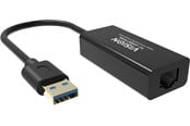 Netzwerkadapter (Netzkarte, Druckserver, u.s.w.) - Vision TC-USBETH/BL USB RJ45 Ethernet Adaptor - TC-USBETH/BL