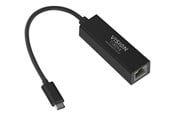 Netzwerkadapter (Netzkarte, Druckserver, u.s.w.) - Vision TC-USBCETH/BL - network adapter - TC-USBCETH/BL