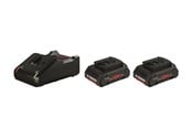 Akkus & Ladegeräte - Bosch Professional Blue bosch 18v batterykit w/charger 18v-40 2x4.0ah - 1600A01BA3
